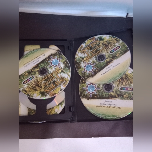 The Adventures of Swiss Family Robinson (DVD 6-Disc Set) Like New - Picture 4 of 6